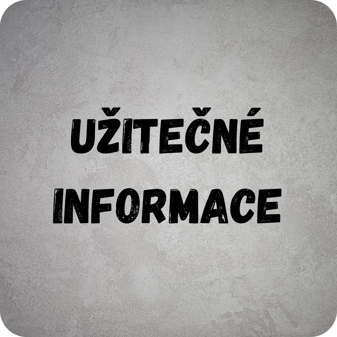 Užitečné informace - Betonová stěrka